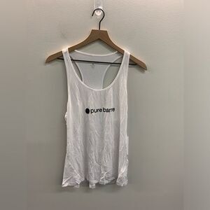 New Women’s Pure Barre Tavi Noir Racerback Tank Cloud Large